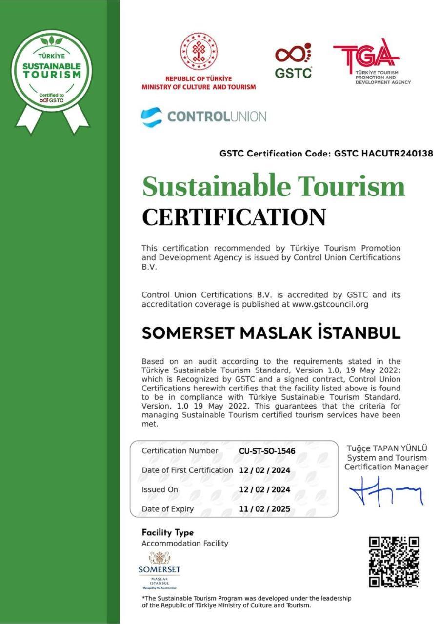 Somerset Maslak איסטמבול מראה חיצוני תמונה